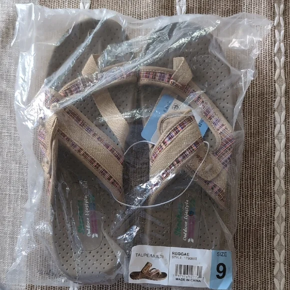 Skechers Taupe Multi Sandals - Picture 3 of 6